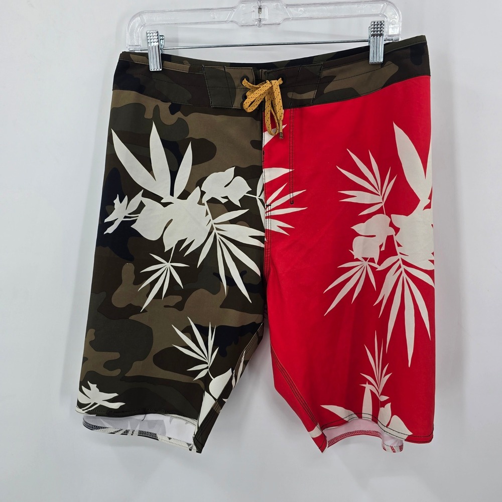 Billabong Recycler Sundays Airlite Board Shorts Mens 40 Camo Red Floral Tropical